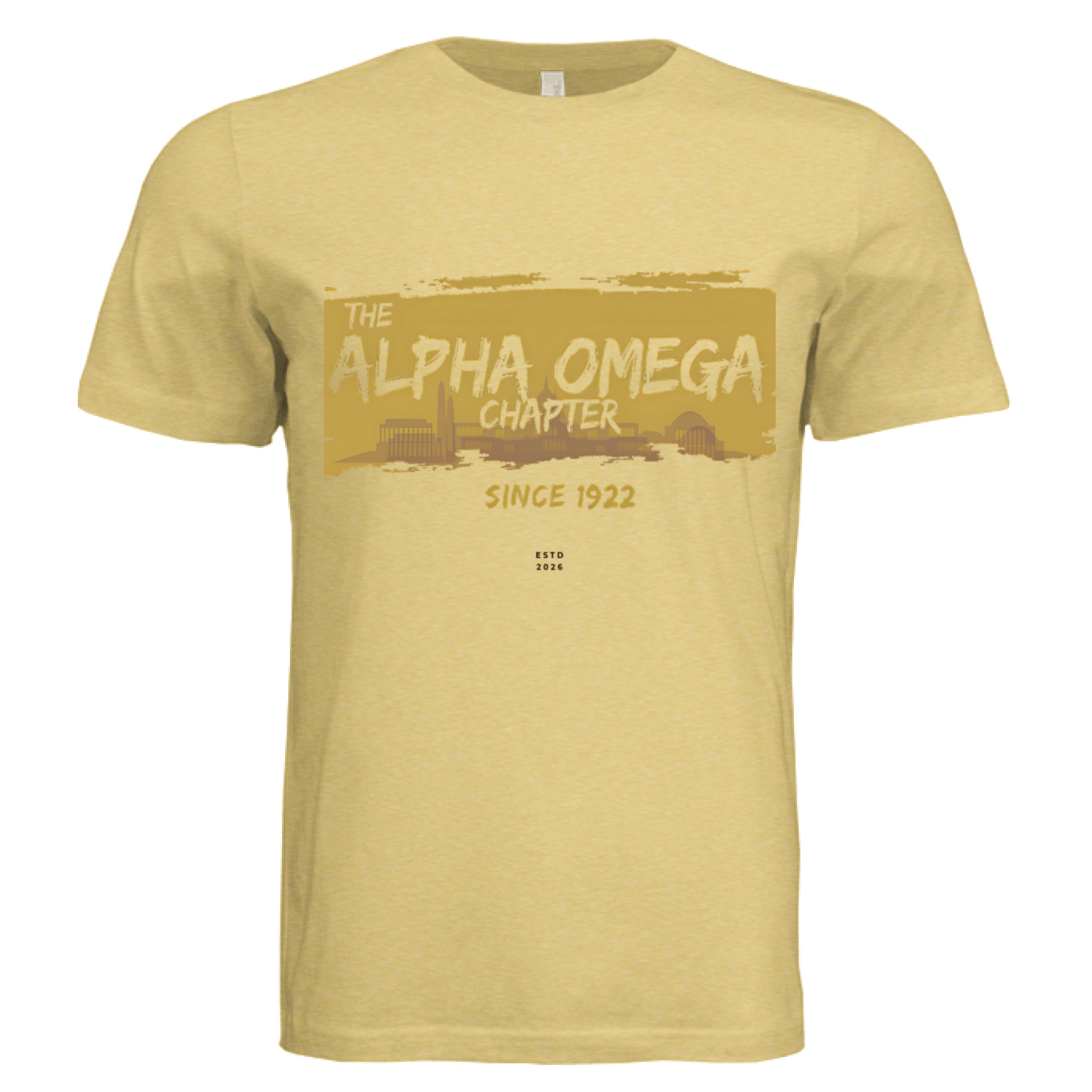 Mustard Triblend - FRONT